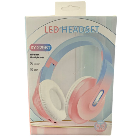 Беспроводные Наушники Bluetooth XY-229BT Розовый