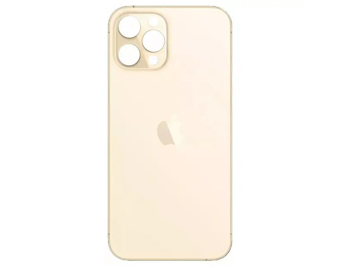 Задняя панель корпуса для iPhone 12 Pro, Gold (Big Hole) оригинал