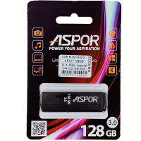 Флешка USB 3,0 Aspor 128GB чорний