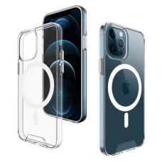 Чехол-силикон Space Magnetic Wireless Charge iPhone 16 Pro Прозрачный