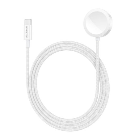 Зарядное устройство Apple Watch Borofone BQ37 для iWatch / Samsung Type-C. White
