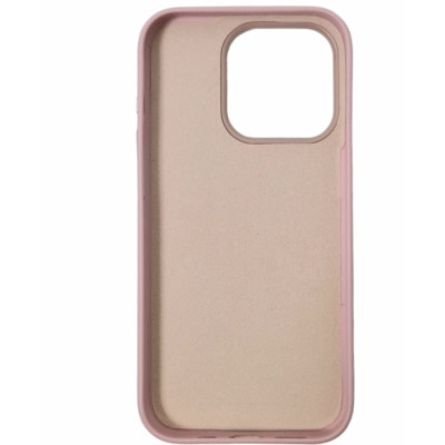 Чехол Leather Case with MagSafe iPhone 13 Pro Pink Sand