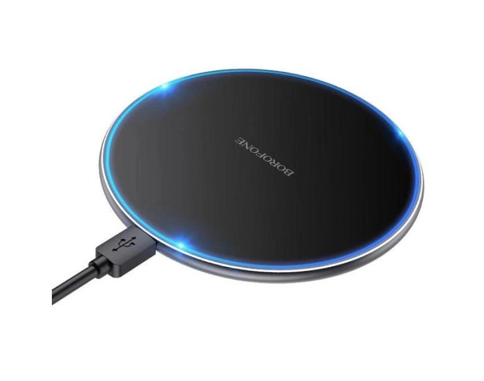 Беспроводная зарядка Borofone BQ3 Pro 15W быстрая зарядка PD/ QC черный