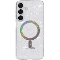 Чехол-силикон Eclipse Sparkle with MagSafe Samsung S24 Plus прозрачный
