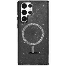 Чехол-силикон Eclipse Sparkle with MagSafe Samsung S24 Ultra черный