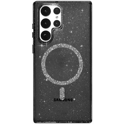 Чехол-силикон Eclipse Sparkle with MagSafe Samsung S24 Ultra черный