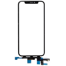 Сенсор Apple iPhone X, с OCA. с коротким шлейфом, черный. оригинал, Mitsubishi