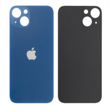Задняя панель корпуса для iPhone 13, синяя (Big Hole) оригинал