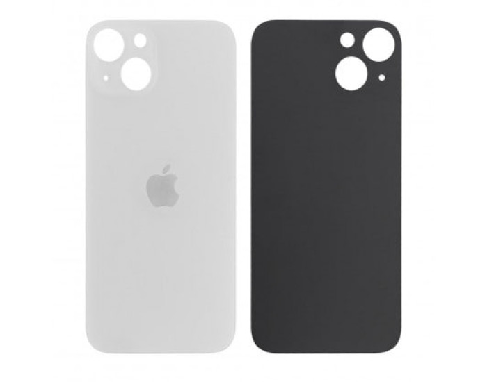 Задня панель корпуси для iPhone 13, Starlight Silver (Big Hole) оригінал