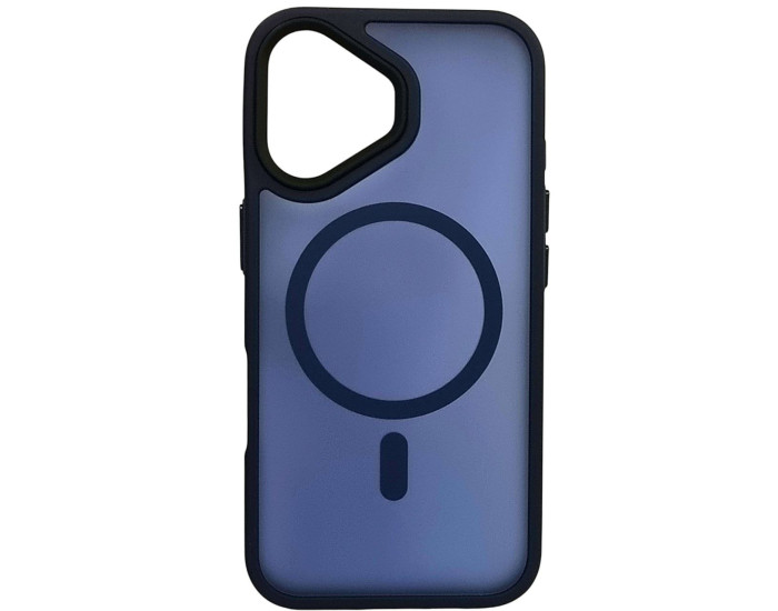 Чехол-силикон Matte Color MagSafe iPhone 16 Plus Dark Blue
