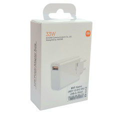 Сетевое зарядное устройство Xiaomi (MDY-12-ES) 33W USB-A Белый