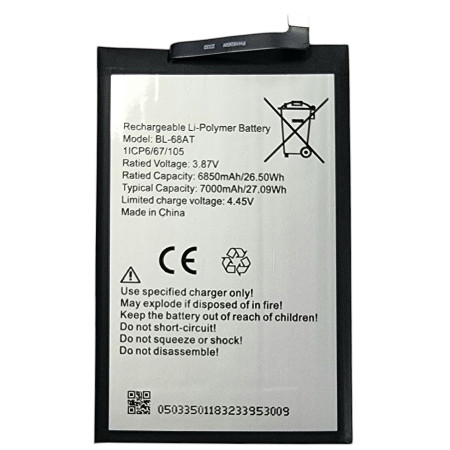 Аккумулятор Tecno BL-68AT Tecno Pova 2 7000mAh