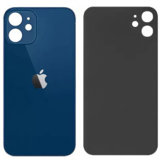 Задняя панель корпуса для iPhone 12, Blue, (Big Hole) оригинал