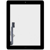Сенсор iPad 3, A1430, черный, полный комплект, High Copy (Класс B)