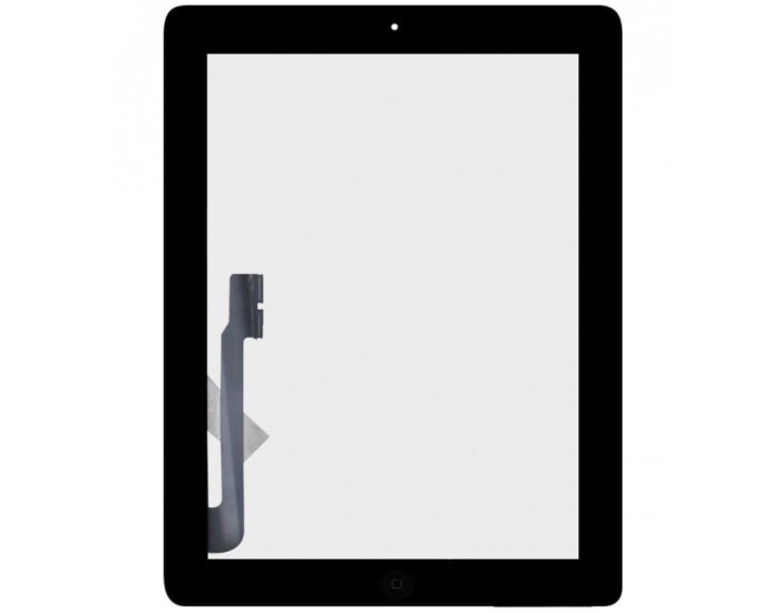 Сенсор iPad 3, A1430, черный, полный комплект, High Copy