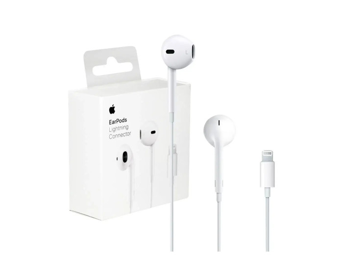 Навушники Apple EarPods With Lightning Connector (MMTN2ZM/A1748) White