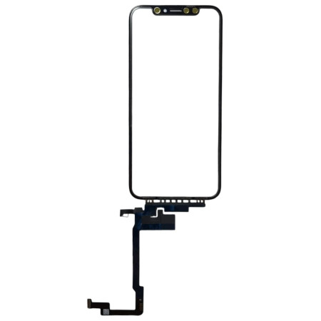 Сенсор Apple iPhone XS, с OCA. с длинным шлейфом, черный. оригинал, Mitsubishi
