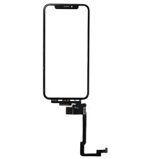 Сенсор Apple iPhone X, с OCA. с длинным шлейфом. черный, оригинал, Mitsubishi