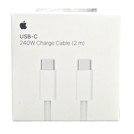 Кабель USB-C Apple Type-C to Type-C 240W (MU2G3FE/A2794) 2м белый