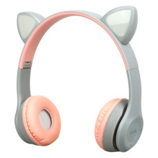 Беспроводные Наушники Bluetooth CATear P47M Led персиковый