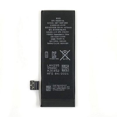 Аккумулятор Tamex iPhone 5S 1670 mAh усиленная емкость