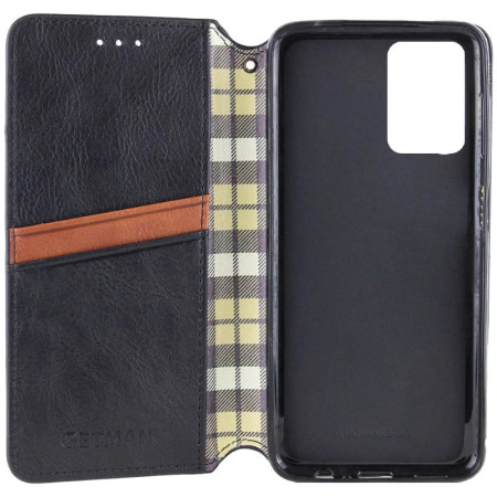 Чехол-книга Getman Cubic Xiaomi Redmi Note 14 4G, черный