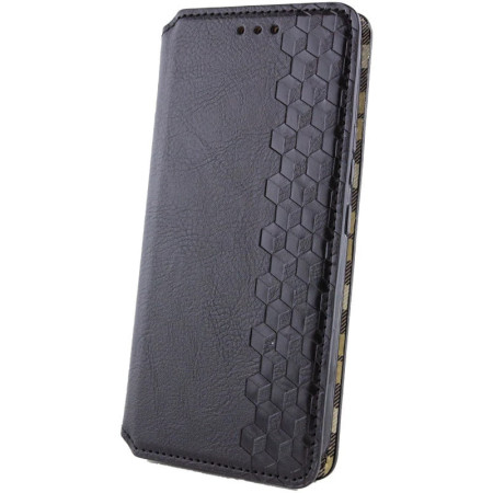 Чехол-книга Getman Cubic Xiaomi Redmi Note 14 4G, черный