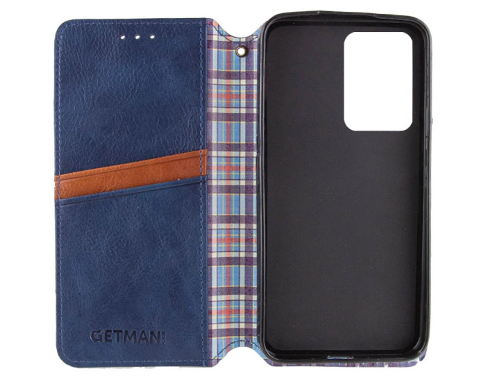 Чохол-книга Getman Cubic Xiaomi Redmi Note 14 4G, синій
