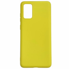 Чехол-силикон Aspor Full Samsung S20 с микрофиброй желтый