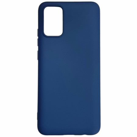 Чехол-силикон Aspor Full Samsung S20 с микрофиброй синий