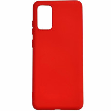Чехол-силикон Aspor Full Samsung S20 с микрофиброй красный