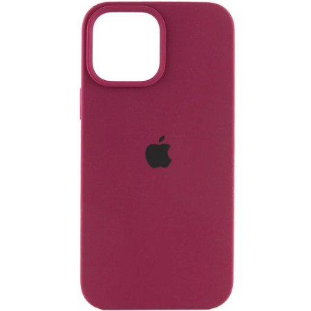 Чехол-силикон оригинал Full Soft Matte iPhone 16 Pro (Марсала / Marsala)