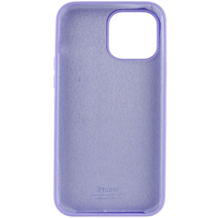 Чехол-силикон оригинал Full Soft Matte iPhone 16 Pro (сиреневый / Lilac)