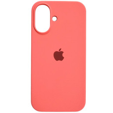 Чехол-силикон оригинал Full Soft Matte iPhone 16 (коралловый / coral)