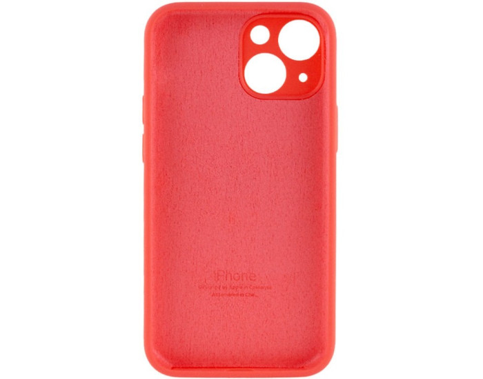 Чохол-силікон оригінал Full Camera Soft Matte iPhone 13 Pro, Coral