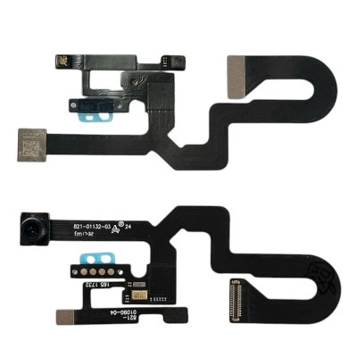 Шлейф для iPhone 8 Plus, з фронтальної камерою, c датчиком наближення, з мікрофоном