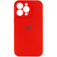 Чехол-силикон оригинал Full Camera Soft Matte iPhone 16 Pro Max Red (Класс А)
