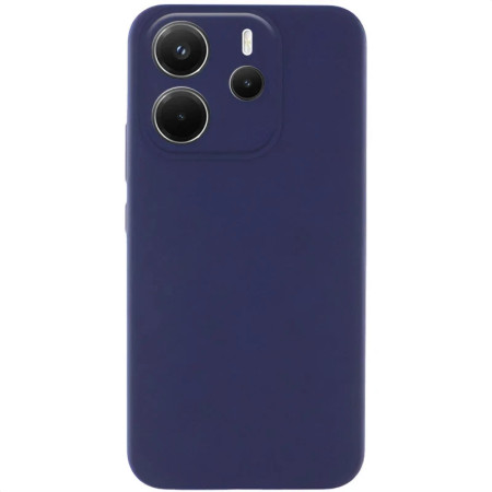 Чехол-силикон Cover Lakshmi Full Camera Xiaomi Redmi Note 14 4G (UA/Europe) Темно-синий (Класс А)