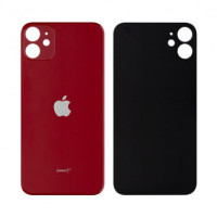 Задняя панель корпуса для iPhone 11, Red (Big Hole) оригинал