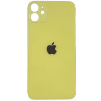 Задняя панель корпуса для iPhone 11, Yellow (Big Hole) оригинал