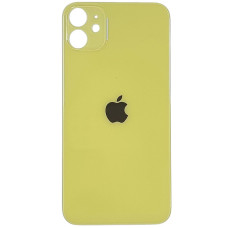 Задняя панель корпуса для iPhone 11, Yellow (Big Hole) оригинал