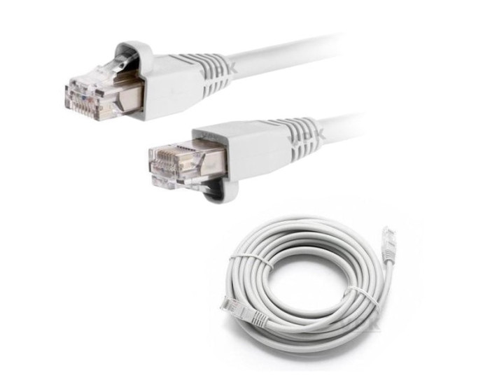 LAN кабель для интернета CAT-6e cheap (30м), серый