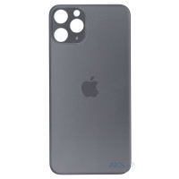 Задняя панель корпуса для iPhone 11 Pro, Space Grey (Big Hole) (Класс D)