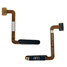 Шлейф для Samsung A23 4G/ 5G / A235 / A236, кнопки включения, сканер отпечатка пальца, (Touch ID). Black, Оригинал