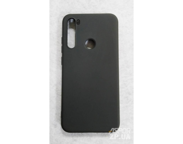 Чехол-силикон Aspor Full Xiaomi Redmi Note 8 с микрофиброй черный