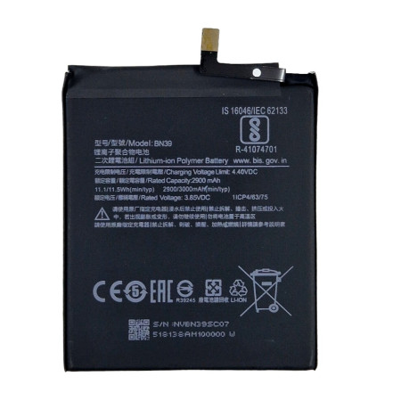 Аккумулятор Xiaomi BM3H (BN39) Mi Play 2000 mAh