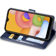 Чохол-книга шкіряний GETMAN Elegant Samsung A25 5G, синій