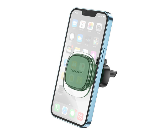 Автодержатель Borofone BH82 магнитный (крепеж в решетку) green glaze