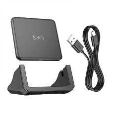 Беспроводная зарядка Borofone BQ20 Wings multifunctional (5W/7.5W/10W/15W) быстрая зарядка, черный