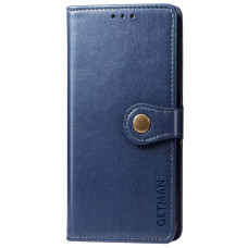 Чехол-книга Кожаный GETMAN Gallant Samsung Galaxy A35, Синий